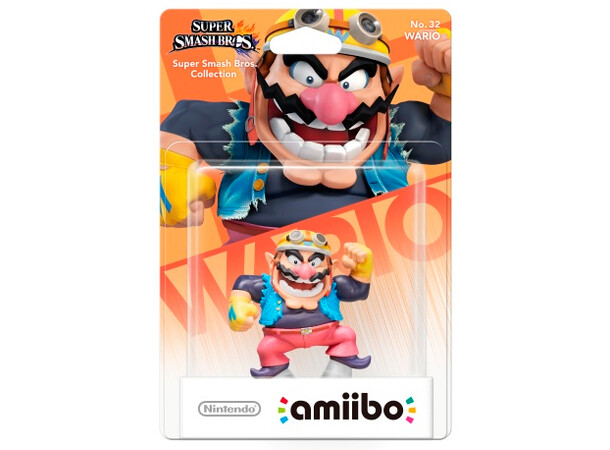 Amiibo Figur Wario Super Smash Bros Collection